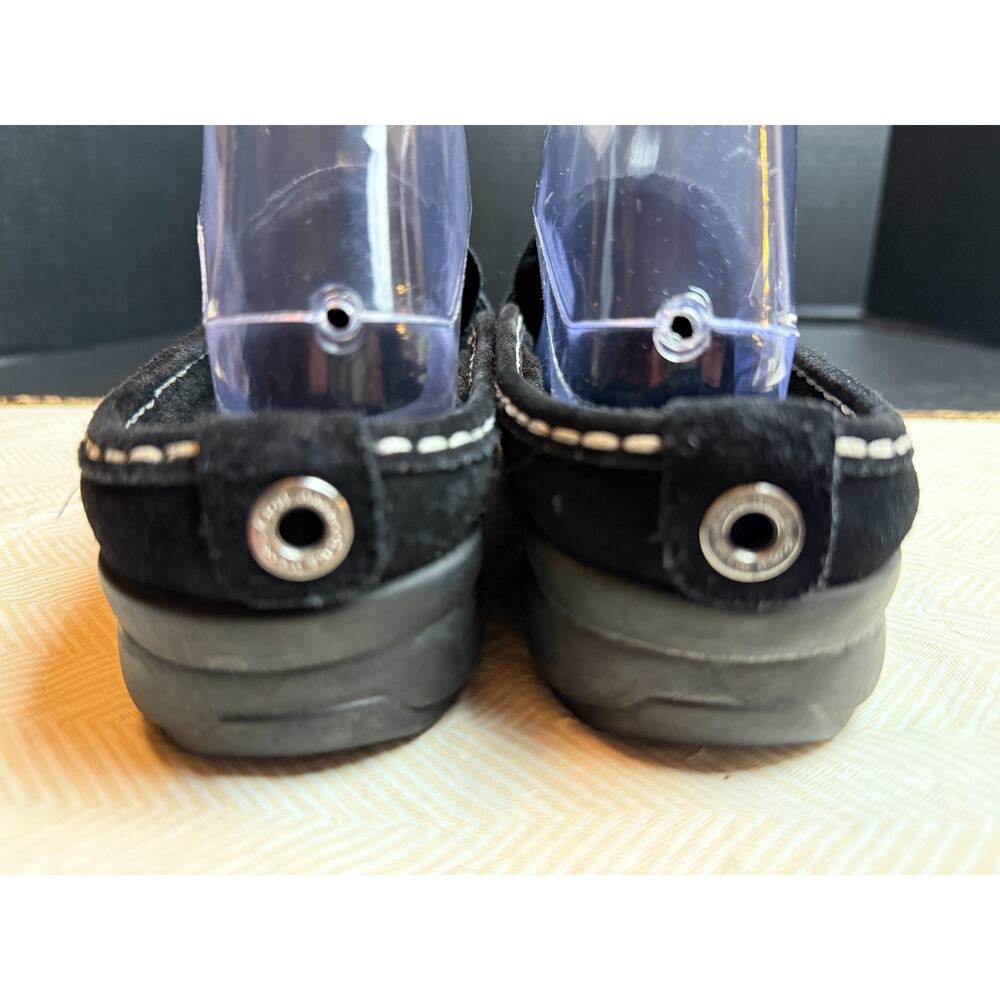 Cole Haan Mardi Black Suede Mule w Shearling Size 8.5 - Picture 7 of 10